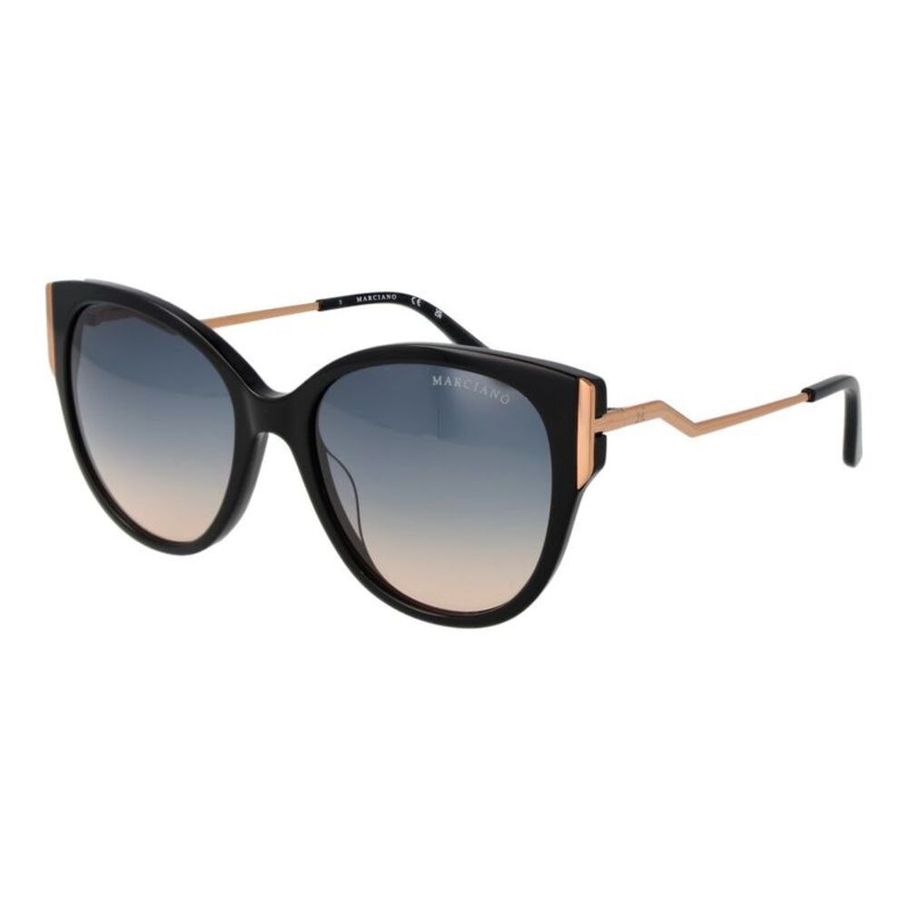 Marciano by Guess Black Acetate Women's Sunglasses